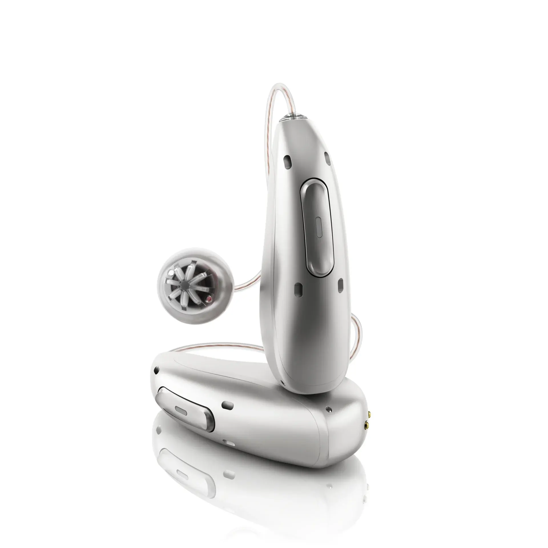 Phonak Audéo I90-Sphere hearing aid — Silver Gray